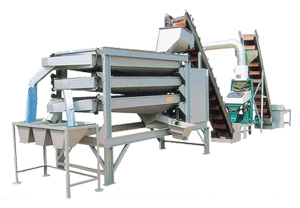 Combined Sieving Machine for Peanut Kernels